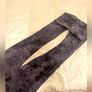 Lululemon Flare leggings Diamond Dye Pitch Grey Graphite